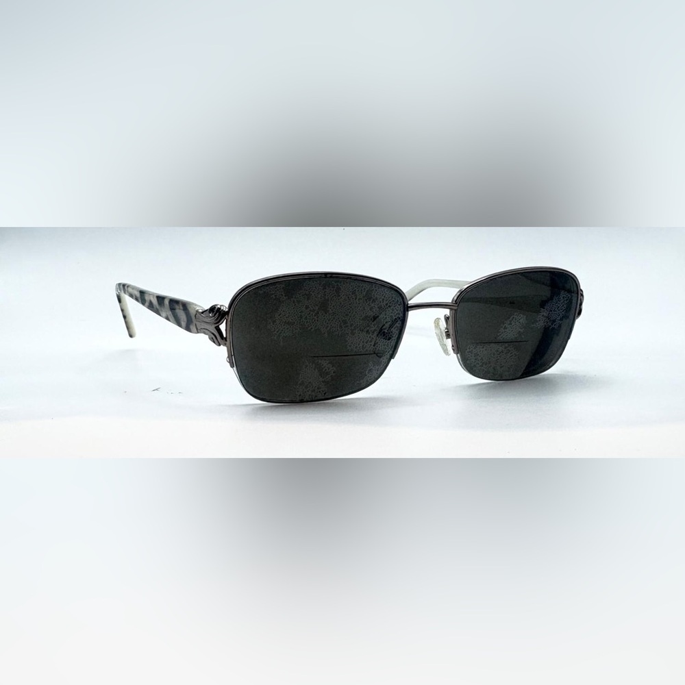 Splendor SP1006 Bronze Oval Half-Rim Sunglasses Frames Only